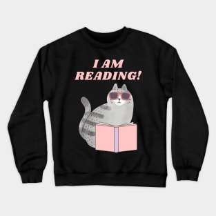 I am Reading! Crewneck Sweatshirt